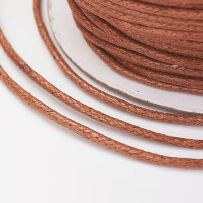 HILO DE ALGODON ENCERADO 1.5MM TIERRA DE SIENA1