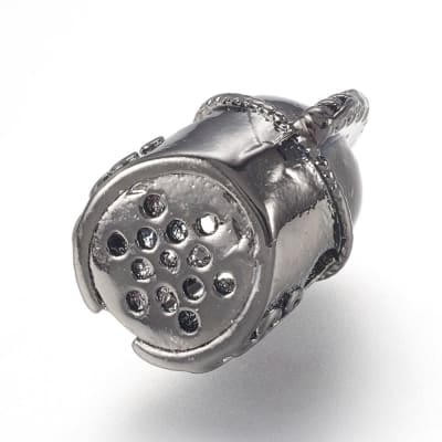 PASADOR  CASCO DE GLADIADOR GUNMETAL 14X10X111