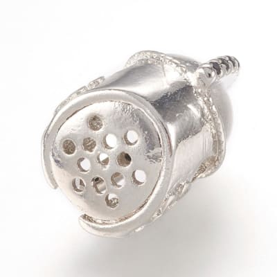 PASADOR  CASCO DE GLADIADOR PLATEADO 14X10X111