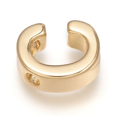 PASADOR B/ORO INICIAL C 8MM