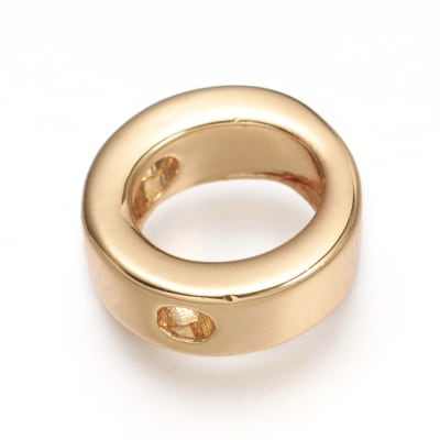 PASADOR B/ORO INICIAL O 8MM1