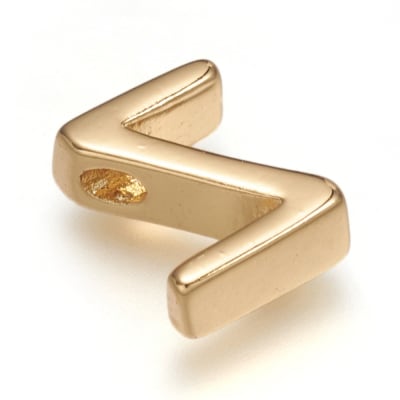 PASADOR B/ORO INICIAL Z 8MM1