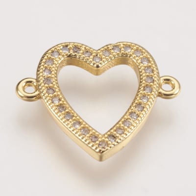 CONECTOR B/ORO CORAZON CON ZIRCONES 16X14MM1