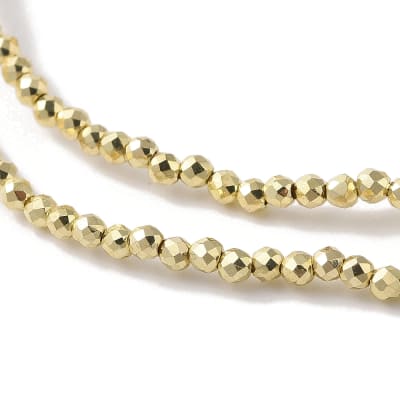 CRISTALES AUSTRIACOS POR TIRA ELECTROCHAPADOS 2X2MM1