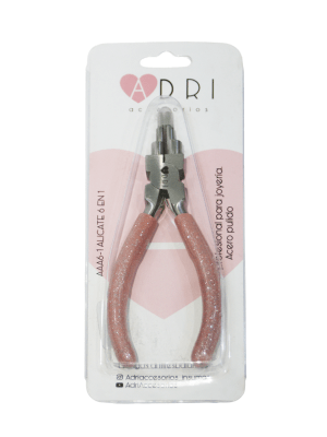 ALICATE 6 EN 1 ADRI ACCESORIOS ROSADO