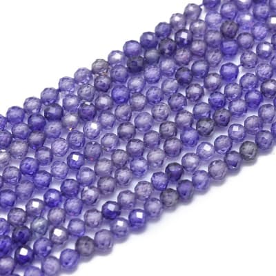 PIEDRA NATURAL POR TIRA ZIRCONIA AZUL PIZARRA 3MM