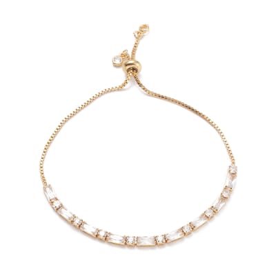 PULSERA AJUSTABLE B/O ZIRCONES TENIS1