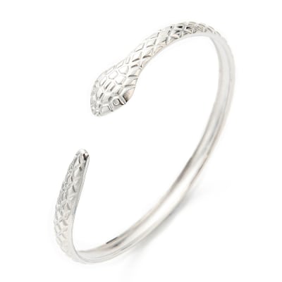 BRAZALETE SERPIENTE ACERO INOX 6CM1