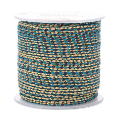 HILO DE ALGODON TRENZADO AZUL REY 1.5MM1