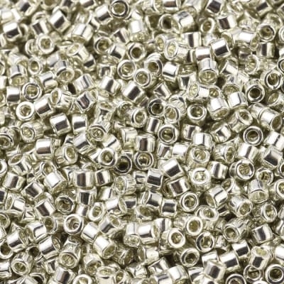 MOSTACILLA MIYUKI DELICA GR PLATA GALVANIZADA #0035