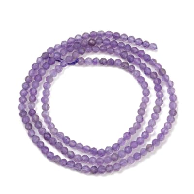 AMATISTA FACETADA POR TIRA 2MM2