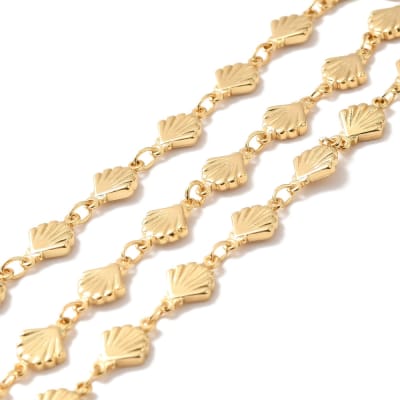 CADENA POR METRO B/O CONCHA DE MAR CONECTORA