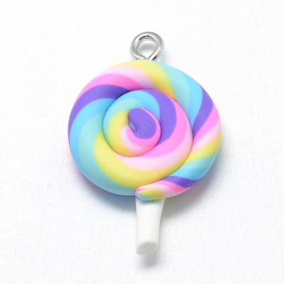 COLGANTE DE FIMO PALETA PEQ. 30X20MM