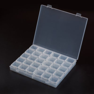 CONTENEDOR CUADRADO CON RECIPIENTES EXTRAIBLES 20X8MM2