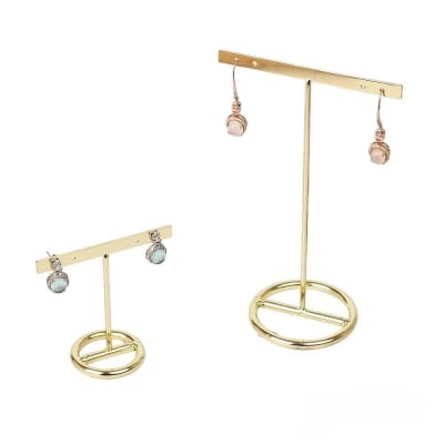 EXHIBIDOR DE HIERRO PARA AROS 6X8 - 10X8CM