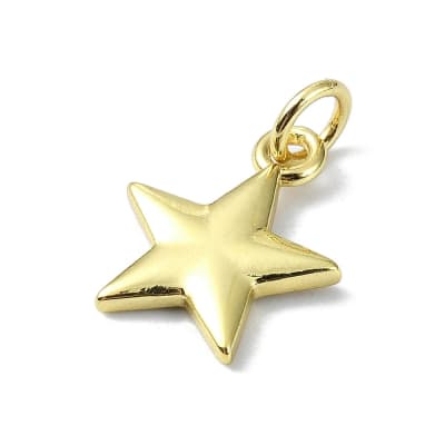 COLGANTE B/O 18K ESTRELLA 14x12x2MM, AGUJERO: 3MM