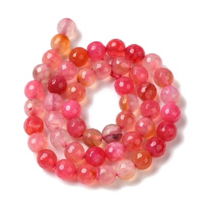 AGATA FACETADA TIRA NARANJA 8MM1