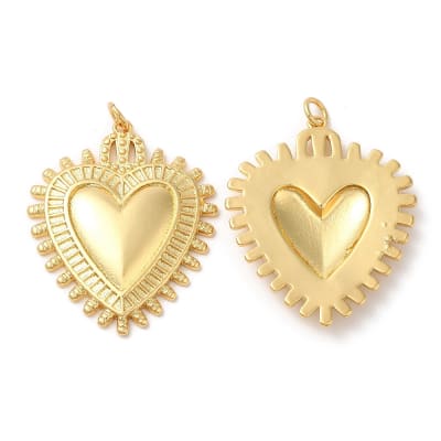 COLGANTE B/O CORAZON DETENTE 35X29MM
