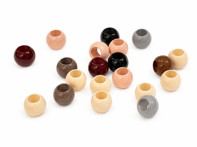 SET DE SEPARADOR ACRILICO OVALADO COLORES MEZCLADOS 10x7.9MM (20UND)
