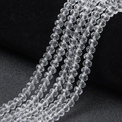 CRISTAL AUSTRIACO POR TIRA 2MM TRANSPARENTE