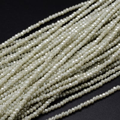 CRISTAL AUSTRIACO POR TIRA 2MM ELECT. PERLADO