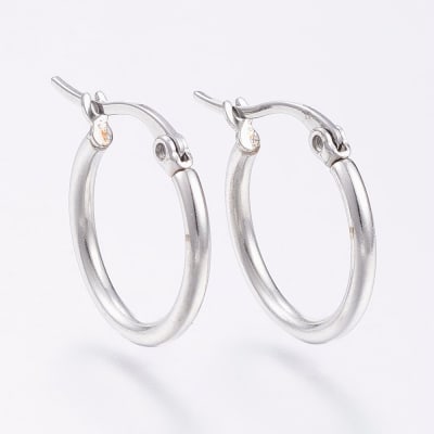 BASE DE ARO ACERO INOX. FORMA DE ANILLO 25MM