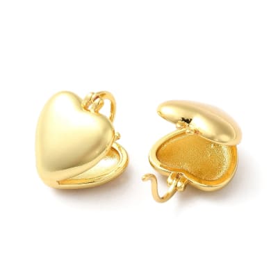 ARO LISTO B/O ARGOLLA CORAZON 18X15MM