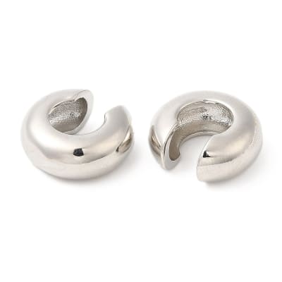 CUFF B/PLATINO DONA PEQ. 15MM