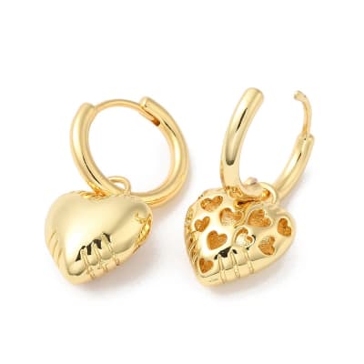 AROS LISTOS B/O ARGOLLA CON CORAZON COLGANTE 34X19MM1