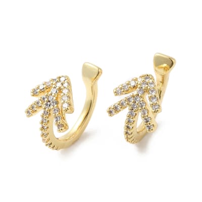 CUFF B/O FLECHA CON ZIRCONES 15X12MM1