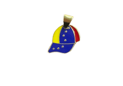 COLGANTE B/O GORRA VENEZUELA GRANDE 22.8X19.4MM1