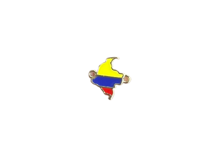CONECTOR B/O MAPA DE COLOMBIA 15.9X16.3MM1