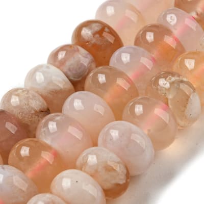 AGATA NATURAL POR TIRA DONAS 8X5MM1