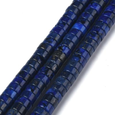 LAPISLAZULI NATURAL POR TIRA DISCOS 6X3MM
