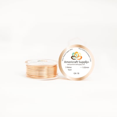 ALAMBRE AMERICRAFT SUPPLY ROSE GOLD CALIBRE 18