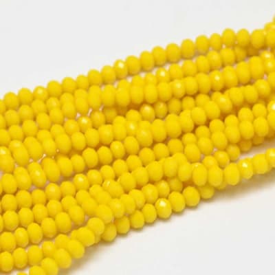 CRISTAL AUSTRIACO POR TIRA 3MM AMARILLO