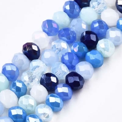 CRISTAL AUSTRIACO POR TIRA 3.5X3MM MIX DODGER1