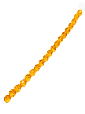 CRISTAL CHECO AMBER 8MM