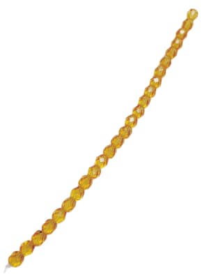 CRISTAL CHECO DARK AMBER 4MM