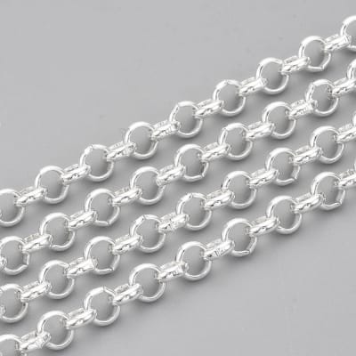 CADENA POR METRO ACERO INOX. 304 CIRCULOS 5x1.5MM1
