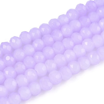 CRISTAL AUSTRIACO POR TIRA LILA 6X5MM APROX. 78PCS.1