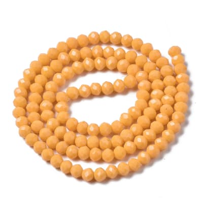 CRISTAL AUSTRIACO POR TIRA NARANJA 2MM1