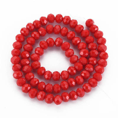 CRISTAL AUSTRIACO POR TIRA ROJA 3.5~3.8x3MM APROX. 110PCS.1
