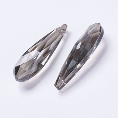 CRISTAL FACETADO COLGANTE LAGRIMA NEGRO 49x14x13MM1