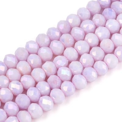 CRISTAL AUSTRIACO POR TIRA CIRUELA AB FACETADO 4~4.5x3~3.8mm1