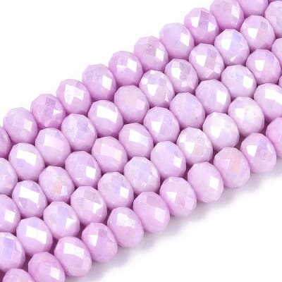 CRISTAL AUSTRIACO POR TIRA CIRUELA AB FACETADO 5.5~6x3.2~4mm