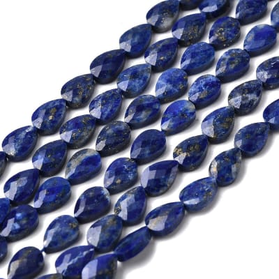 PIEDRA NATURAL LAPISLAZULI GOTA FACETADO 6x4x2.5MM1