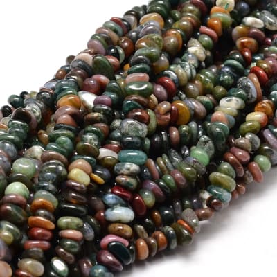 AGATA INDIA NATURAL CHIPS 4~14x4~12MM