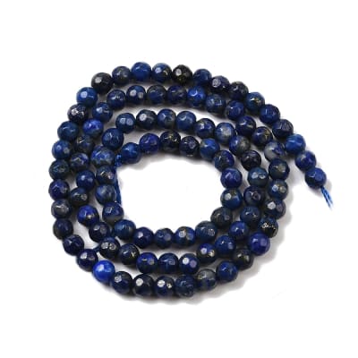 LAPISLAZULI FACETADA POR TIRA 4MM