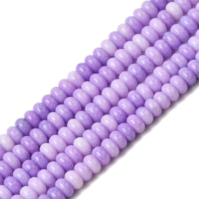 CRISTAL AUSTRIACO ARANDELA PURPURA 4.5x2.5MM APROX. 143PCS